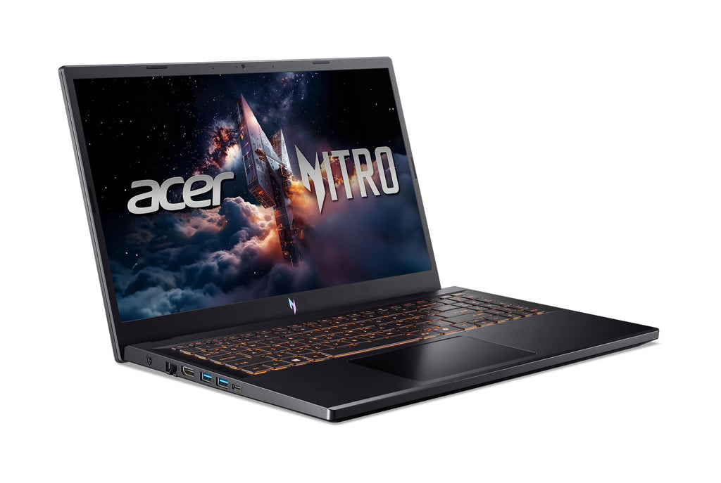 acer Nitro V Gaming Laptop | Intel Core i9-13900H Processor | NVIDIA GeForce RTX 5060 Laptop GPU | 15.6" FHD IPS 165Hz Display | 16GB DDR4 | 1TB Gen 4 SSD | Wi-Fi 6 | Backlit KB | ANV15-52-98KV