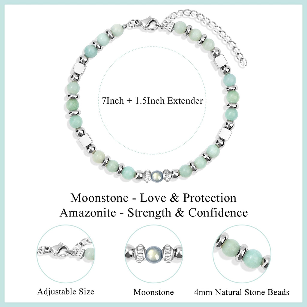 JoycuFF Valentines Day Birthday Gifts for Teens Daughter, Unique Gifts Trendy Stuff Jewelry Present for Women Her Teenage Bracelets for Women, Easter Christmas Stocking Stuffers for Teens