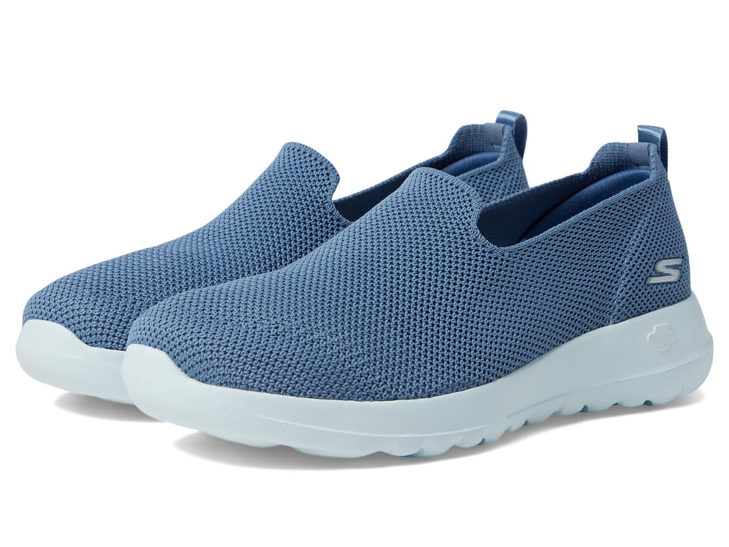 Skechers Women's Go Walk Joy - Sensational Day Sneaker, Blue, 7.5