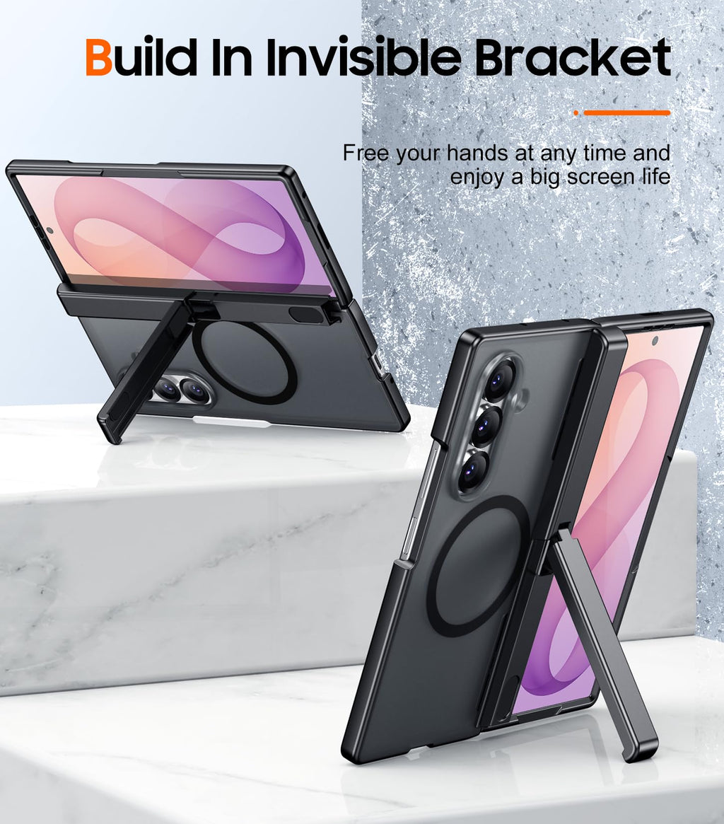 SPIDERCASE Magnetic for Samsung Galaxy Z Fold 8 Ultra Case, Black
