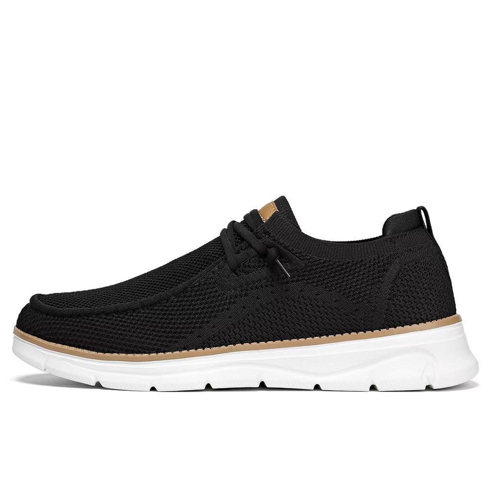 Mens Slip-on Loafers Comfortable Boat Shoes Casual Walking Sneakers Mesh Business Oxfords Work Lightweight Soft Sole