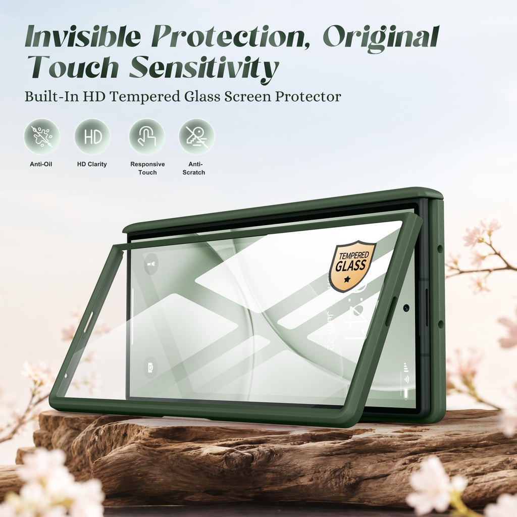 GVIEW for Samsung Galaxy Z Fold 8 Ultra Case Floral Compatible with Magsafe