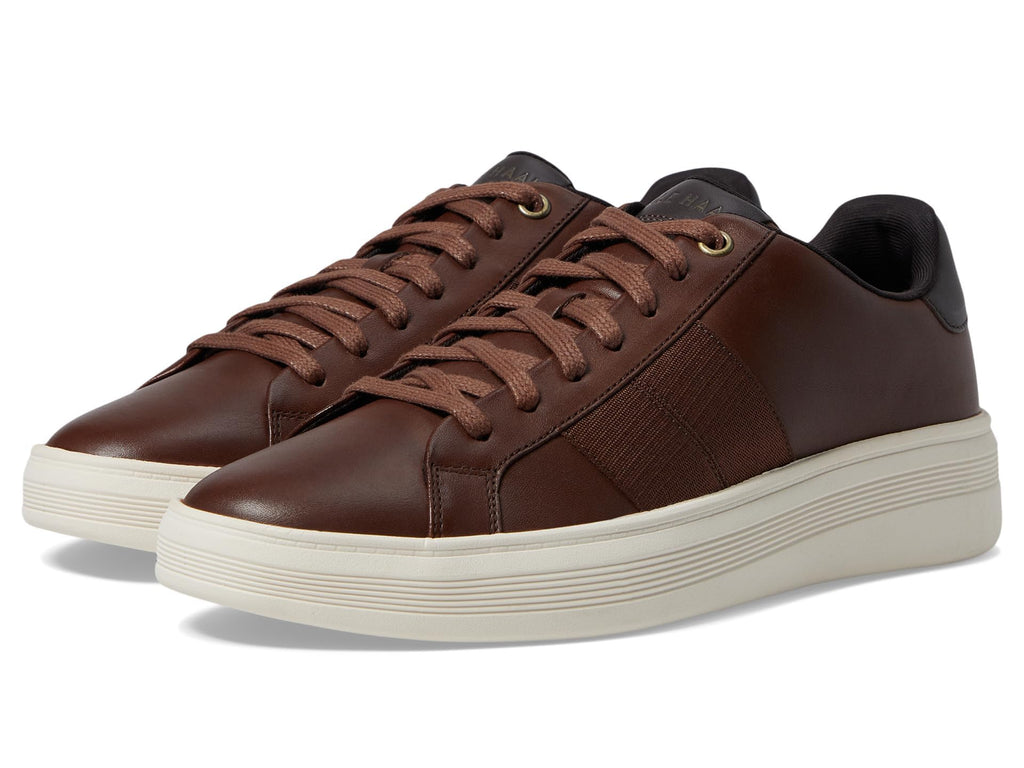 Cole Haan Men's Grand Crosscourt Premier, Dark Coffee/Dark Roast/Birch, 10.5-M US