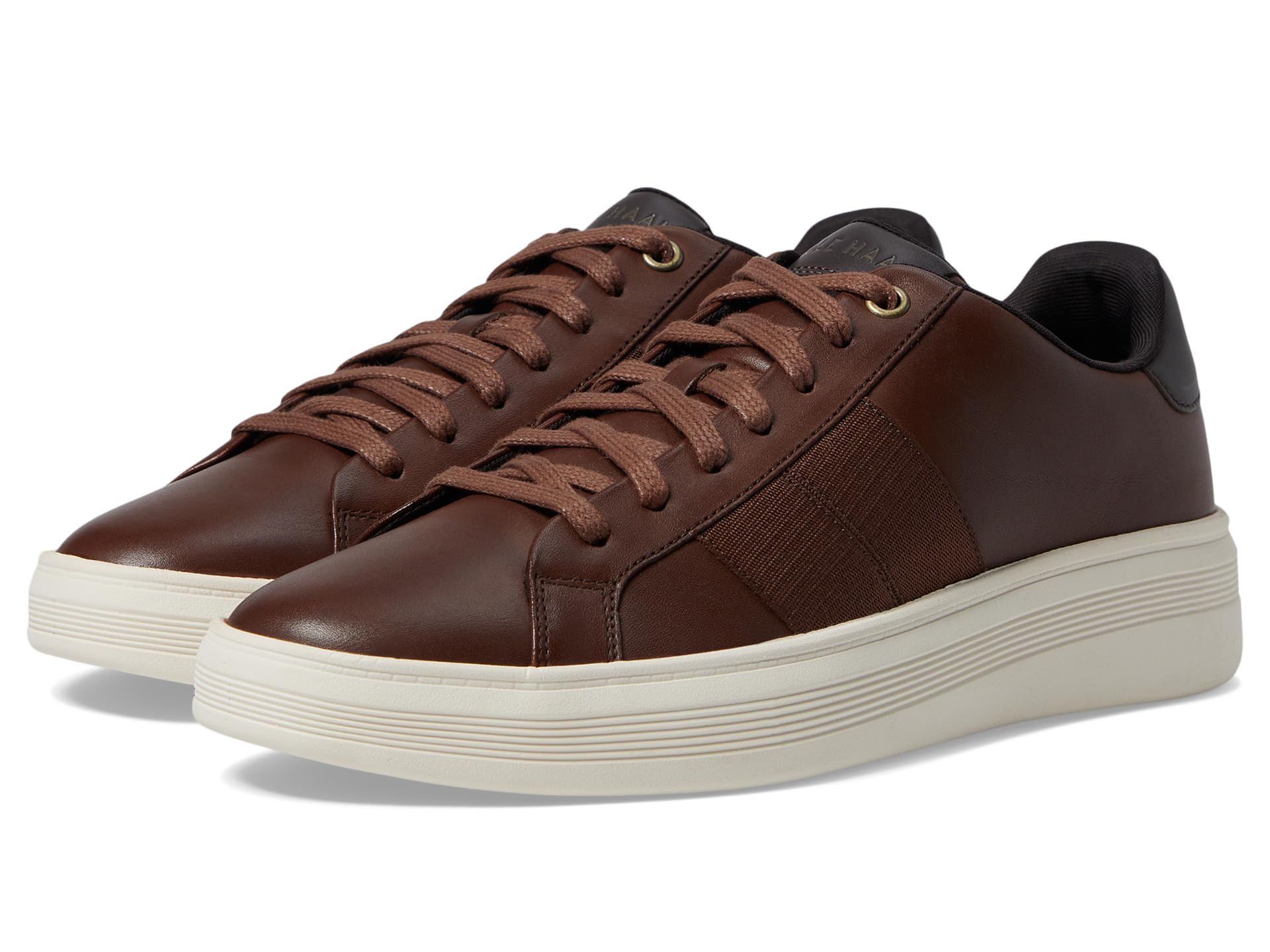 Cole Haan Men's Grand Crosscourt Premier, Dark Coffee/Dark Roast/Birch, 10.5-M US