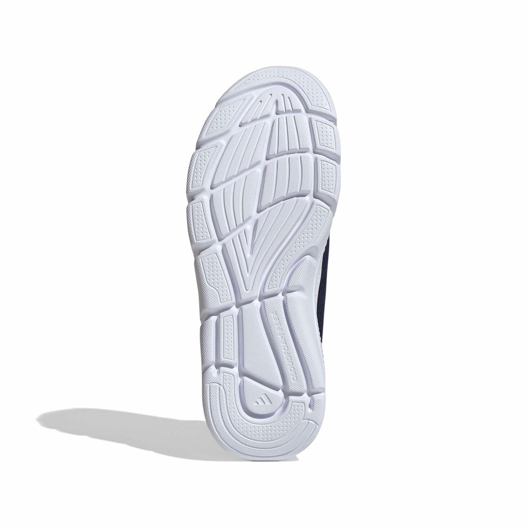 adidas Women's Cloudfoam Flex - Slounge, Dark Blue/Matte Silver/Bliss Lilac, 6.5