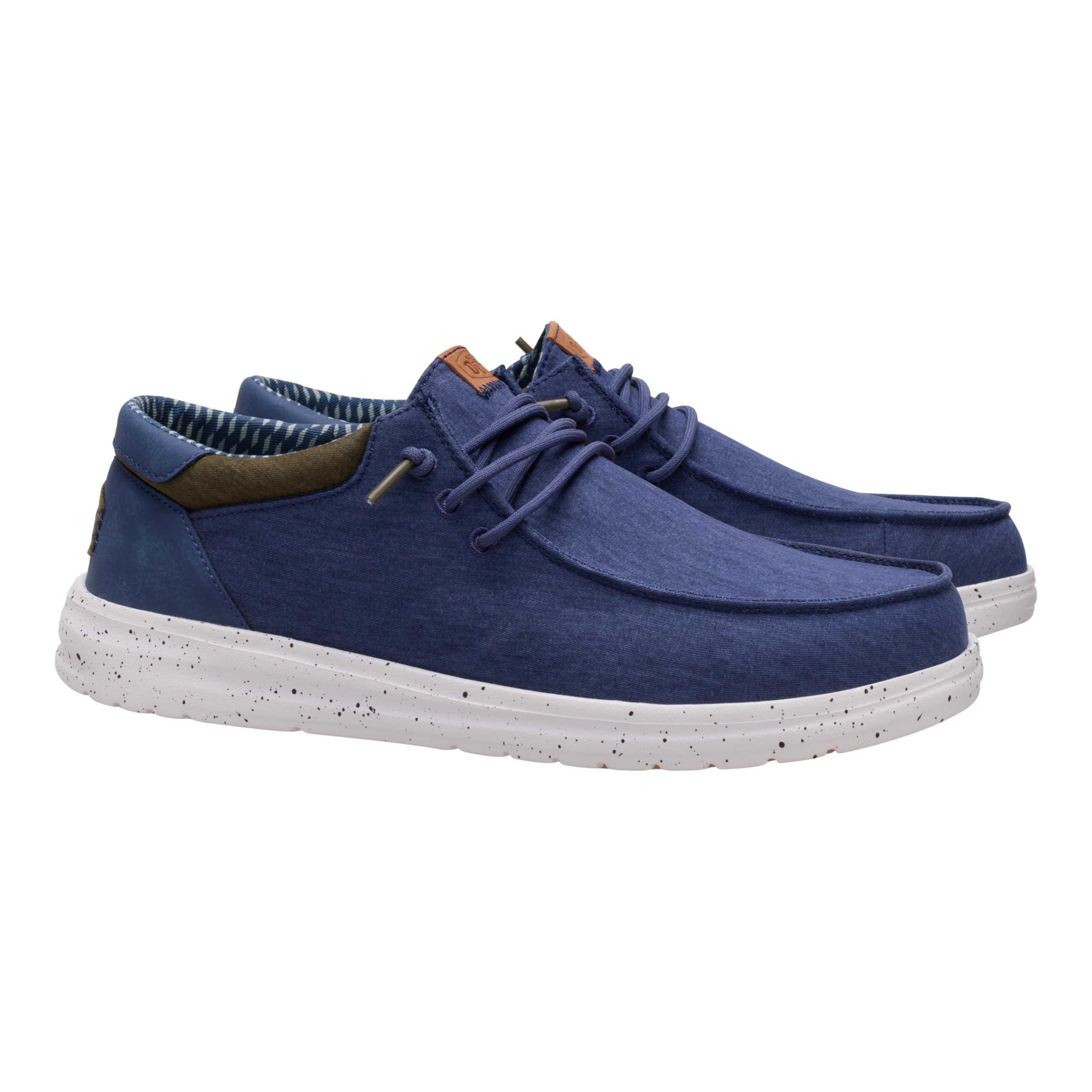 HEYDUDE Paul Washed - Vintage Blue/Multi