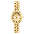 Diaofendi Women’s Gold Quartz Watch Updated Small Luxury Wristwatch with Stainless Steel Band, Stylish Casual Bracelet, and Included Tools (All Gold)