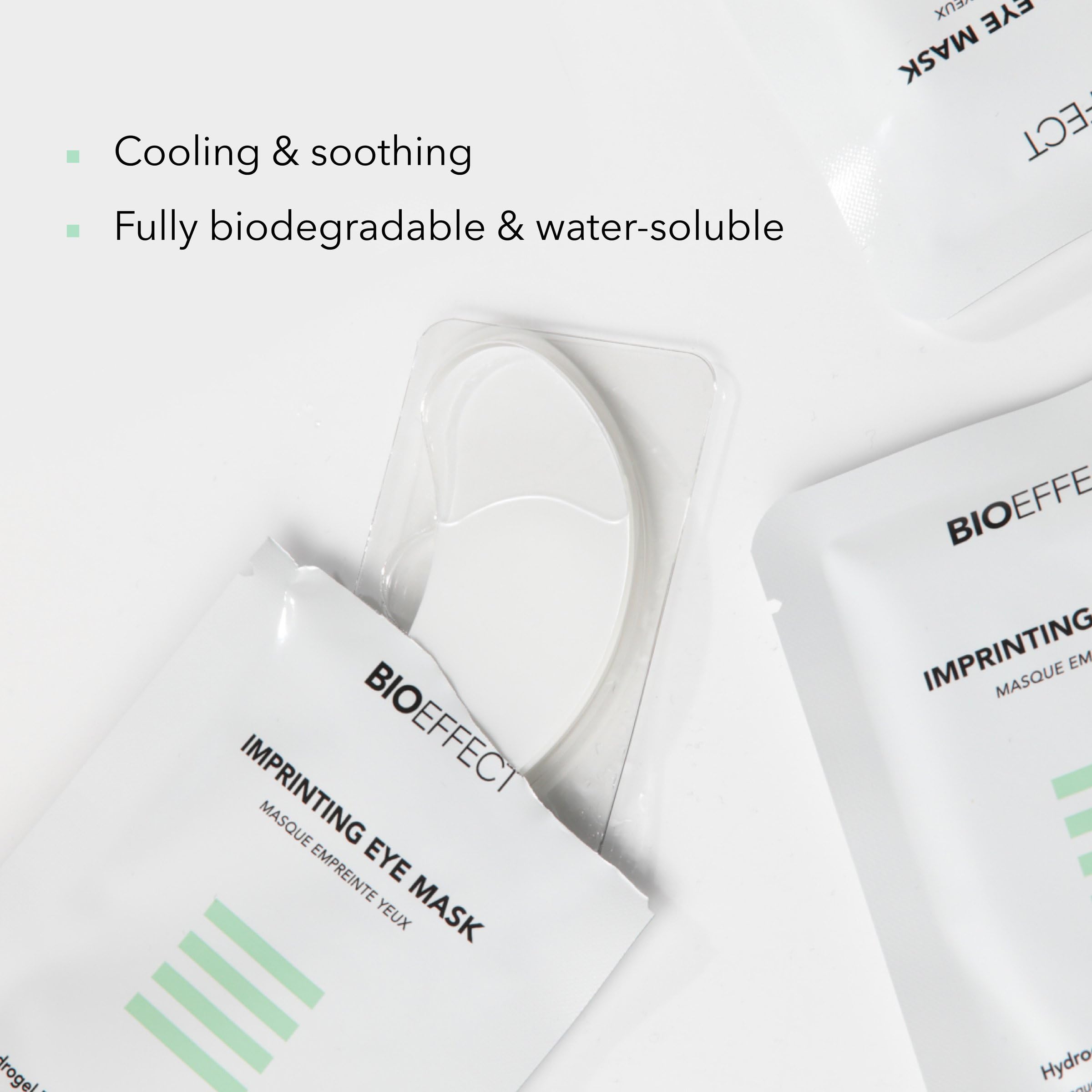 Bioeffect Imprinting Hydrogel Eye Masks | DePuffing & Dark Circles, 8 Pairs