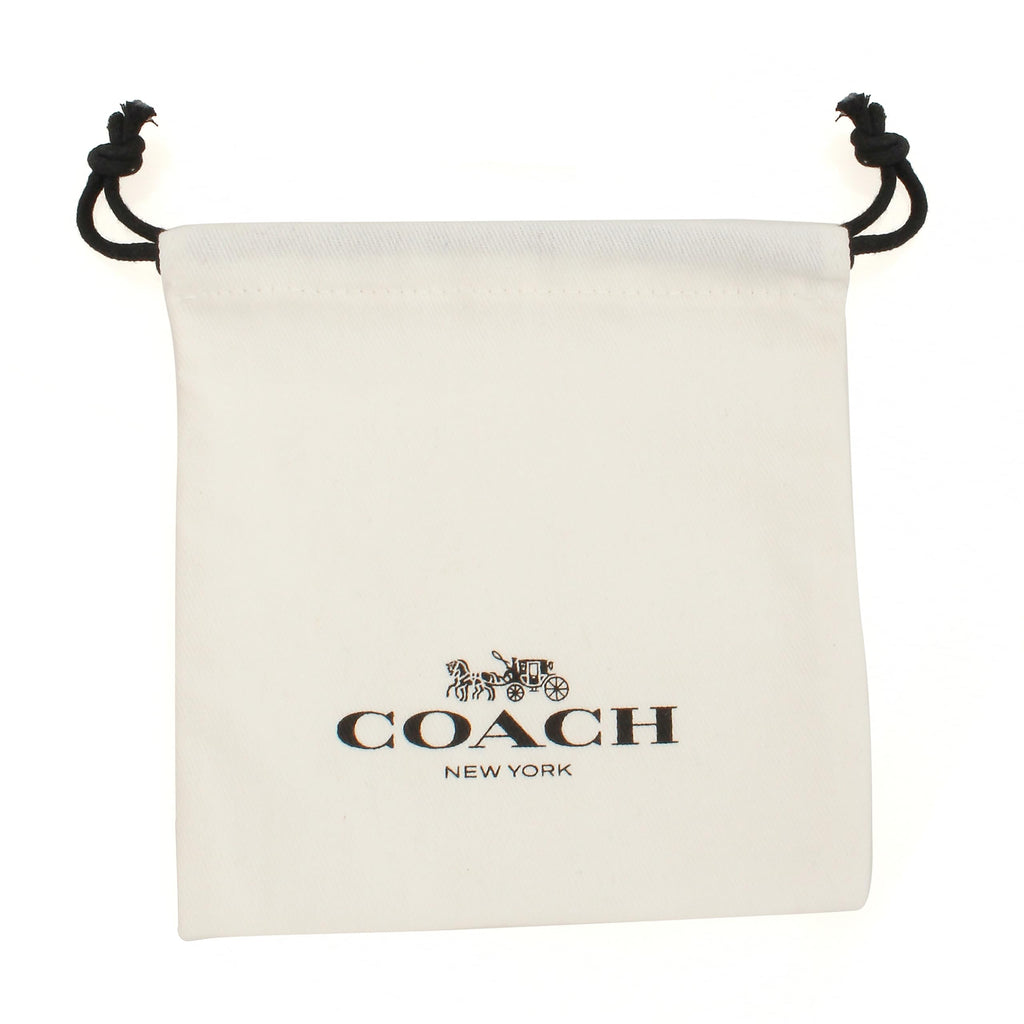 Coach, Women's, Signature Quilted Heart Ring Set, Crystal/Gold, Ring Size 7