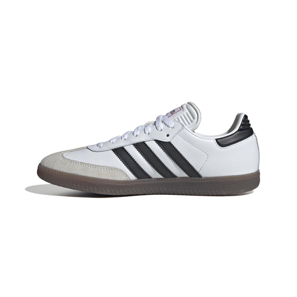 Adidas Unisex-Adult Samba Indoor, White/Black/Vivid Red, 6