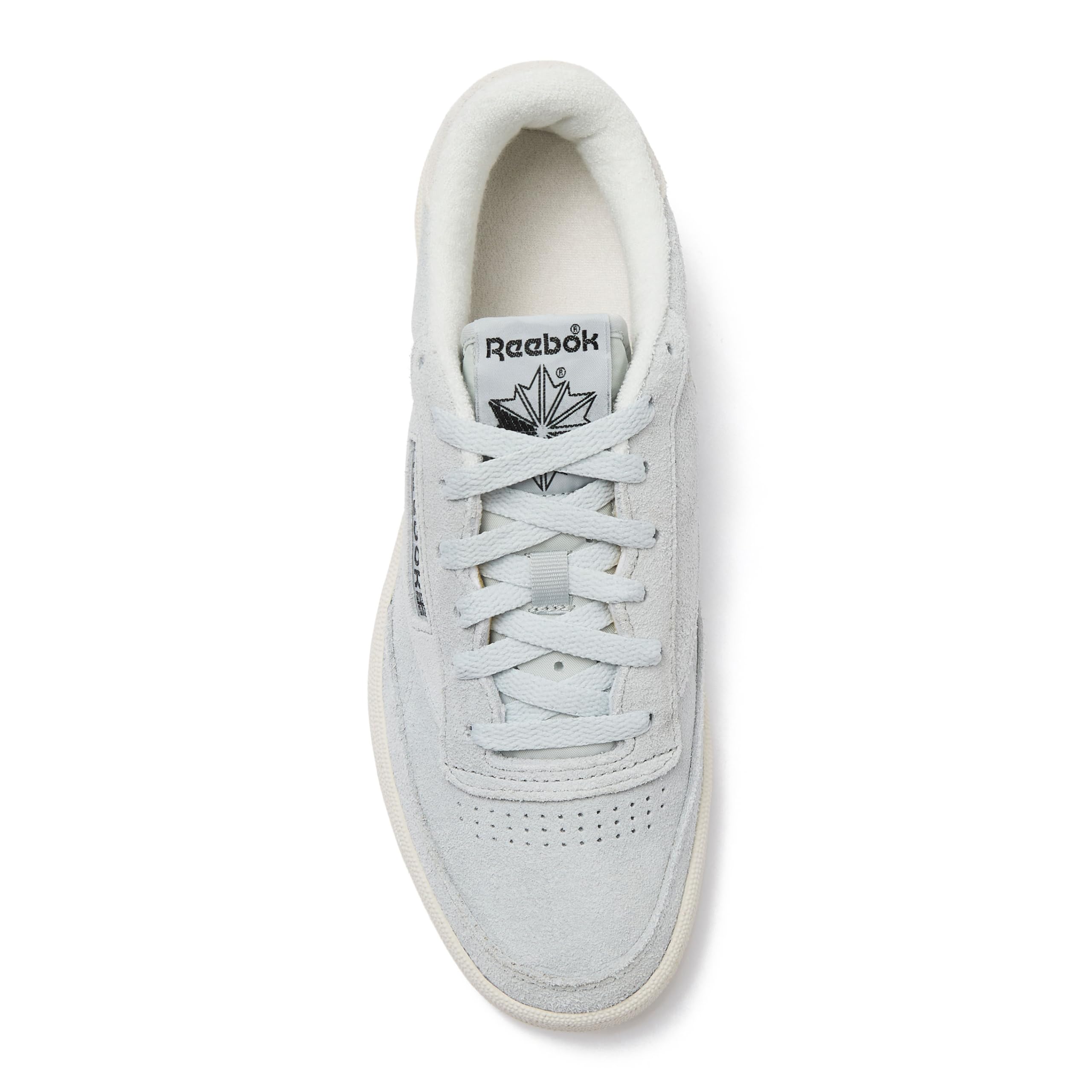 Reebok Mens Club C 85 Vintage Tennis Sneakers for Men, Simple Grey/Chalk/Black, 9.5