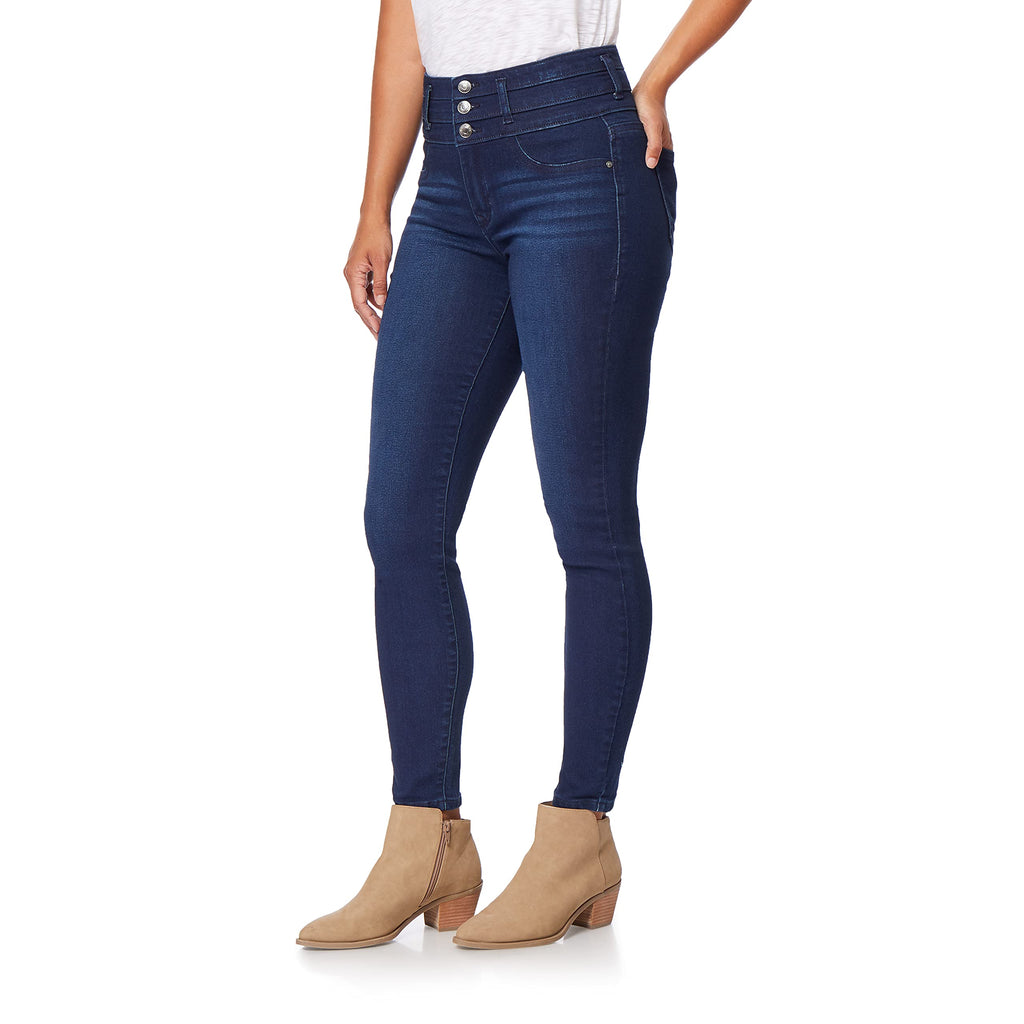 Angels Forever Young Evershape Skinny Jeans for Women - High-Rise, Figure Enhancing Stretch Denim, Berkeley, 8