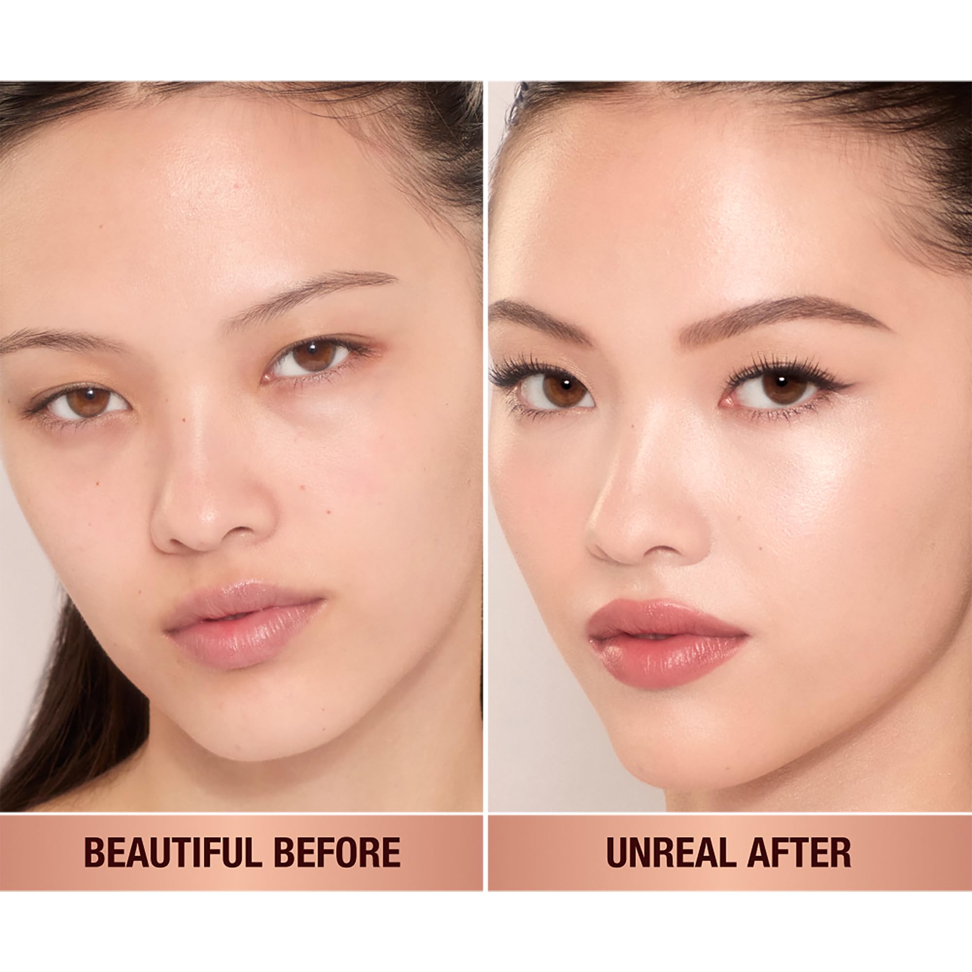 Charlotte Tilbury Unreal Skin Tint & Sheer Glow Hydrating Foundation Stick - Cream Foundation Makeup with Sheer-to-Light Coverage & a Buildable Formula - Blurring, Smoothing & Nourishing - 1 Fair