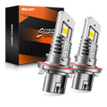 SEALIGHT 9008/H13 Bulbs Hi/Low Beam, 900% Super Brighter, 1:1 Size Fog Lights, 6500K Cool White, 60000Hrs Long Service Life with Cooling Fan, 3MIN Play and Plug, Pack of 2