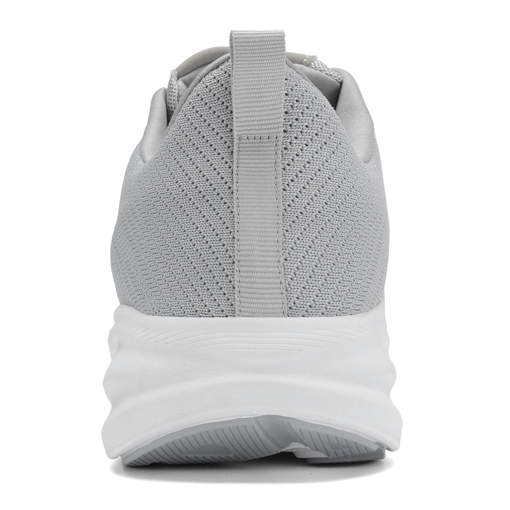 VAMJAM Mens Running Shoes Fashion Sneakers Non Slip Walking Shoes Comfortable Tennis Cushion Athletic Shoes for Men Lightgrey Size 11