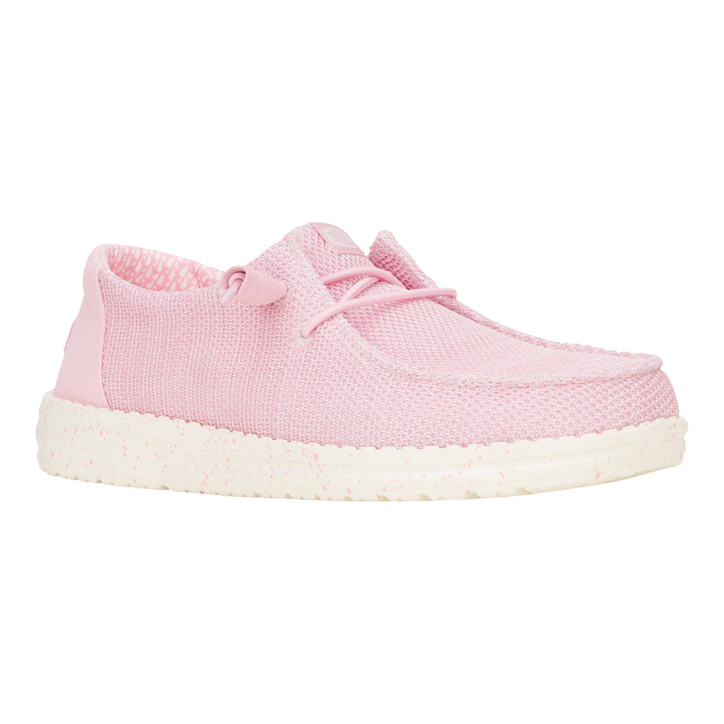 HEYDUDE Wendy Stretch Sox Rosette Size 12, Women’s Shoes, Slip-on Loafers, Comfortable & Light-Weight