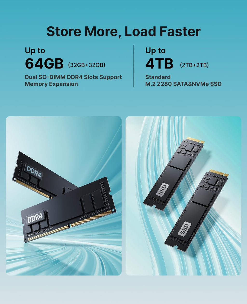 ACEMAGIC K1 Mini PC, AMD Ryzen 4300U 28W Processor, 16GB DDR4 RAM 256GB M.2 SSD (Beat 3300U/N150/N97) Mini Computers 11 Pro, HDMI+DP1.4 Dual 4K UHD, Gigabit Ethernet Mini Desktop PC