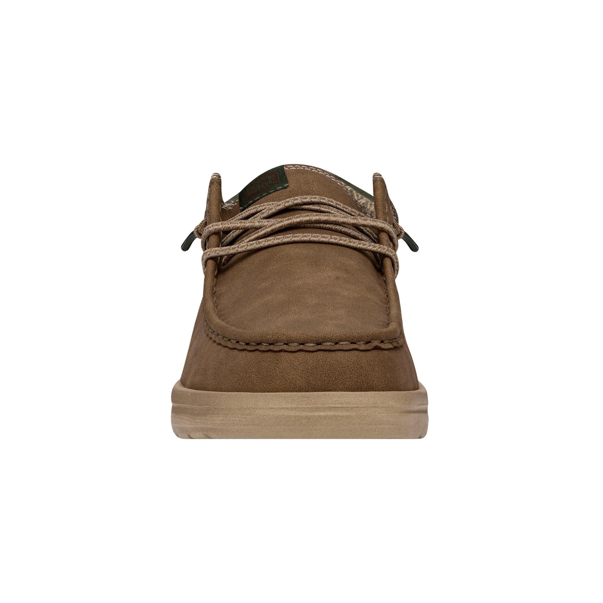 HEYDUDE Men's Paul Nut Size 11 | Men’s Shoes | Men's Lace Up Loafers | Comfortable & Light-Weight