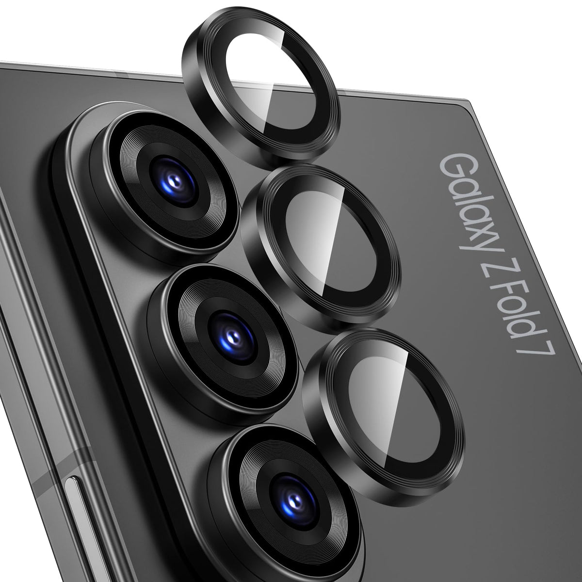 Tensea Camera Lens Protector Compatible for Samsung Galaxy Z Fold 7/8 Ultra