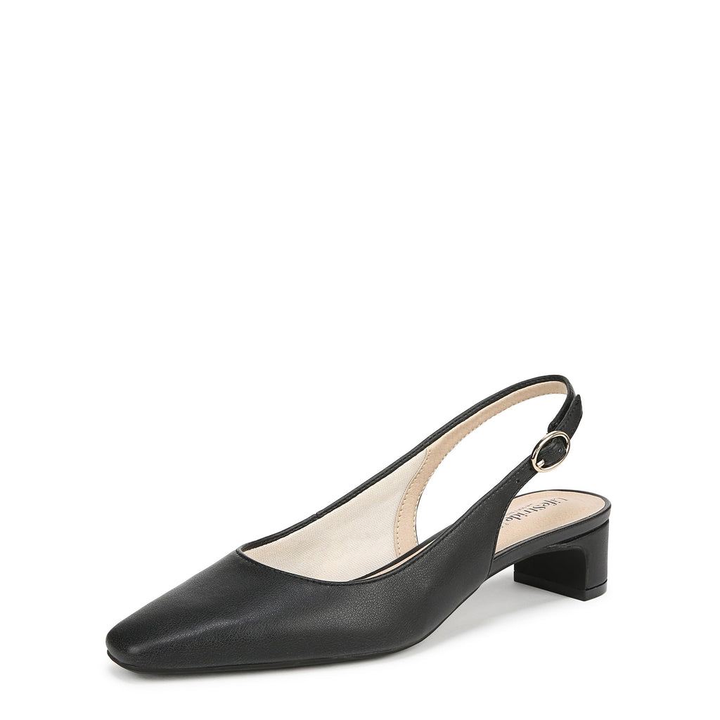 LifeStride Womens Lorena Pump Black 9.5 M