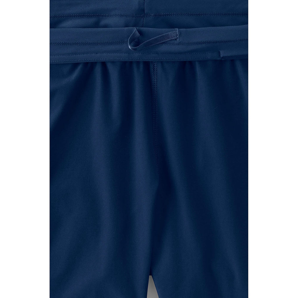 Lands' End Womens Sunshade UPF 50 5 Inch Board Shorts with Panty Deep Sea Navy Petite 0