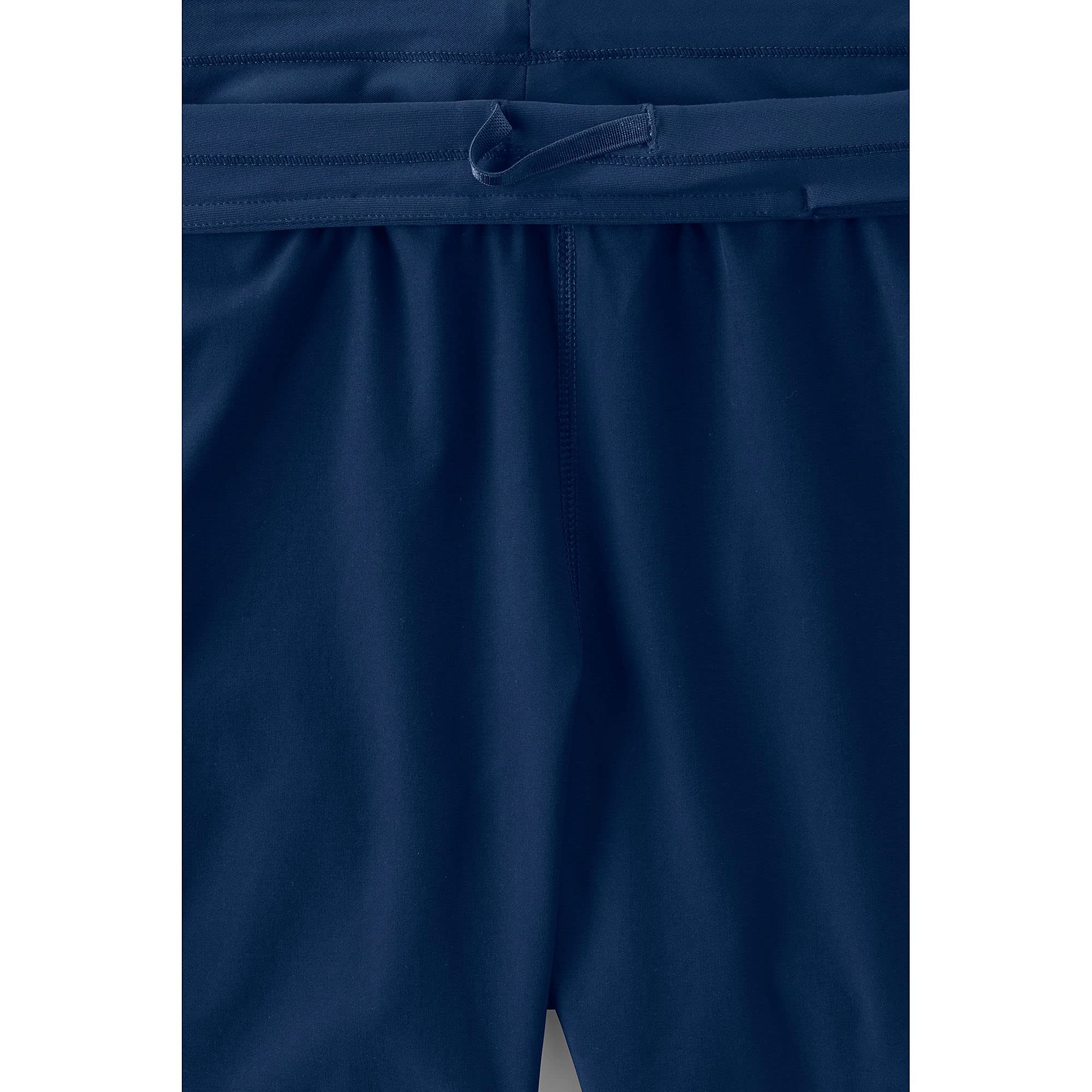 Lands' End Womens Sunshade UPF 50 5 Inch Board Shorts with Panty Deep Sea Navy Petite 0