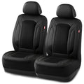 Rubbermaid Leather Mesh Car Seat Covers, Breathable Air Mesh Front Seat Cover, Universal Fit Slip-on Design, Airbag Compatible, Automotive Seat Protector for Most Cars, SUVs, Trucks, Vans-Black
