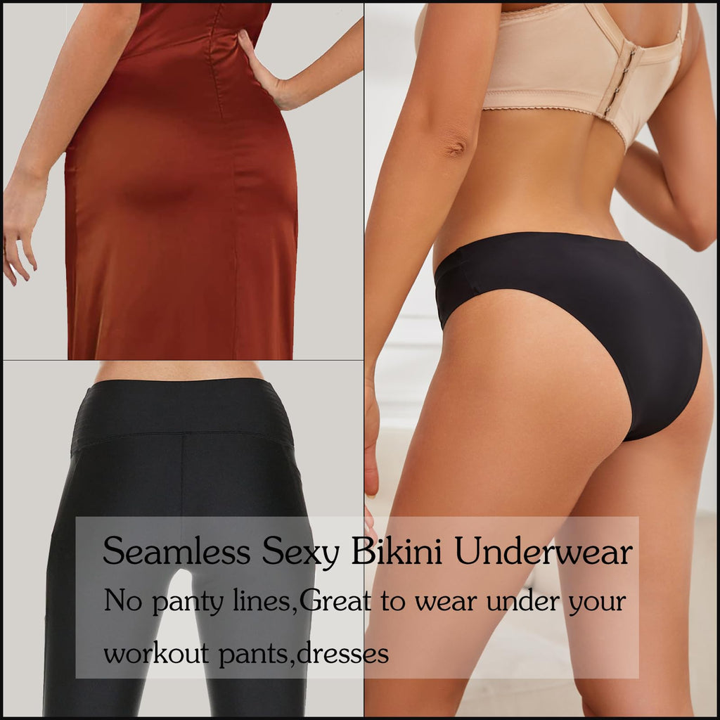 OJCNBV Seamless Underwear for Women No Show Panties underwear women 6 Pack