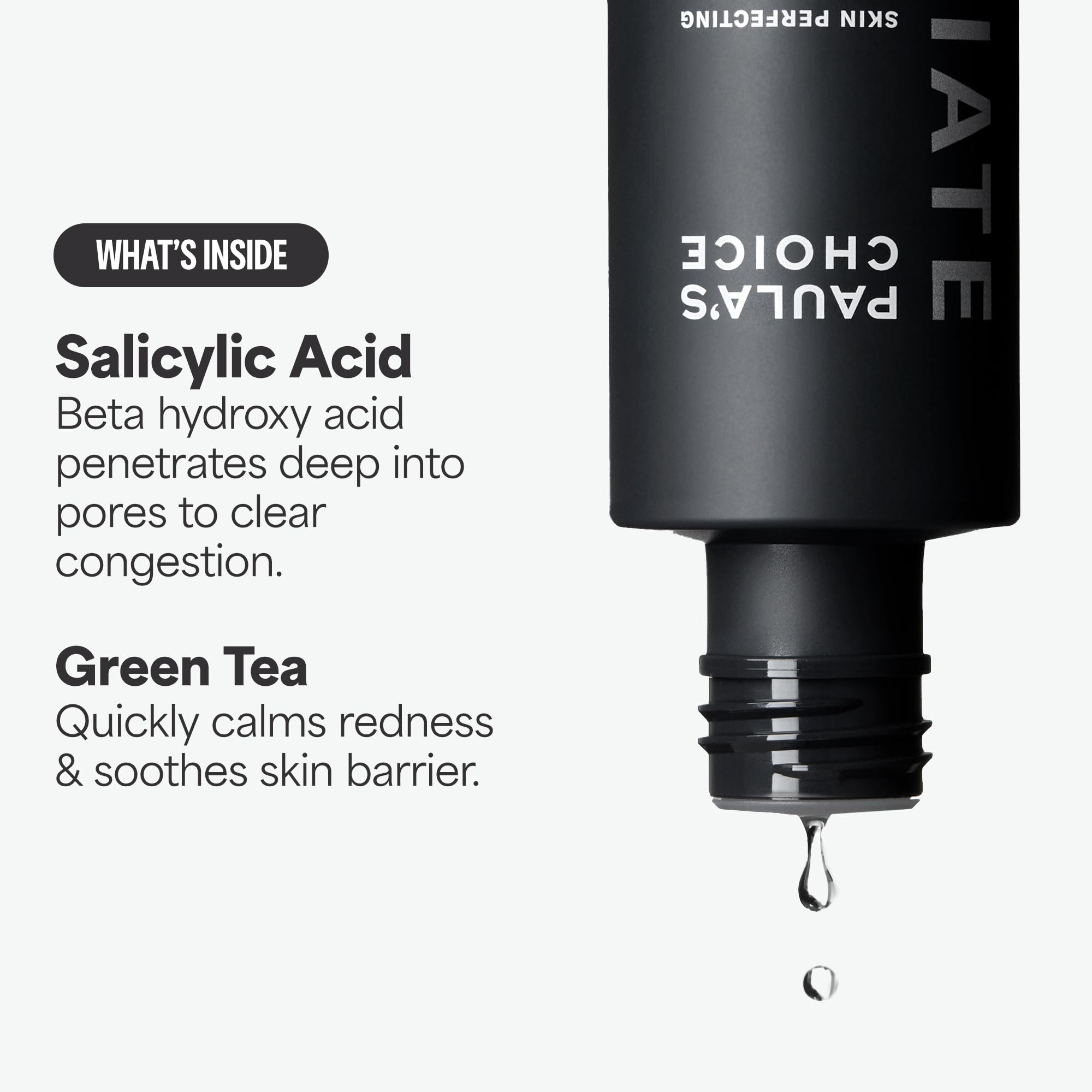 Paulas Choice--SKIN PERFECTING 2% BHA Liquid Salicylic Acid Exfoliant--Facial Exfoliant for Blackheads, Enlarged Pores, Wrinkles & Fine Lines, 4 oz Bottle