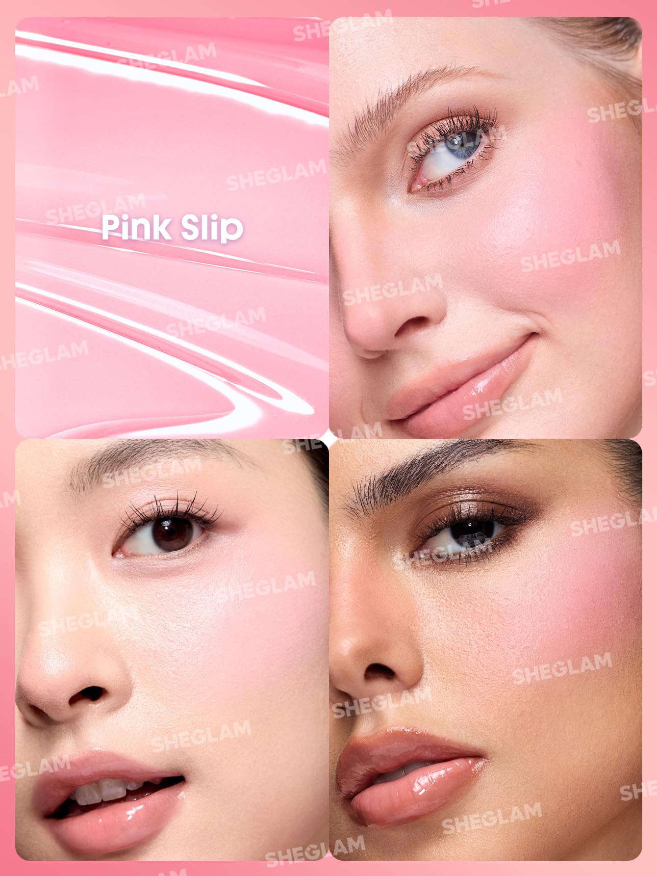 SHEGLAM Color Bloom Liquid Blush-Pink Slip