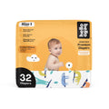Hello Bello Premium Baby Diapers Size 1, 32 Count of Disposable, Extra-Absorbent, Hypoallergenic Baby Diapers with Snug and Comfort Fit, Sleepy Sloth