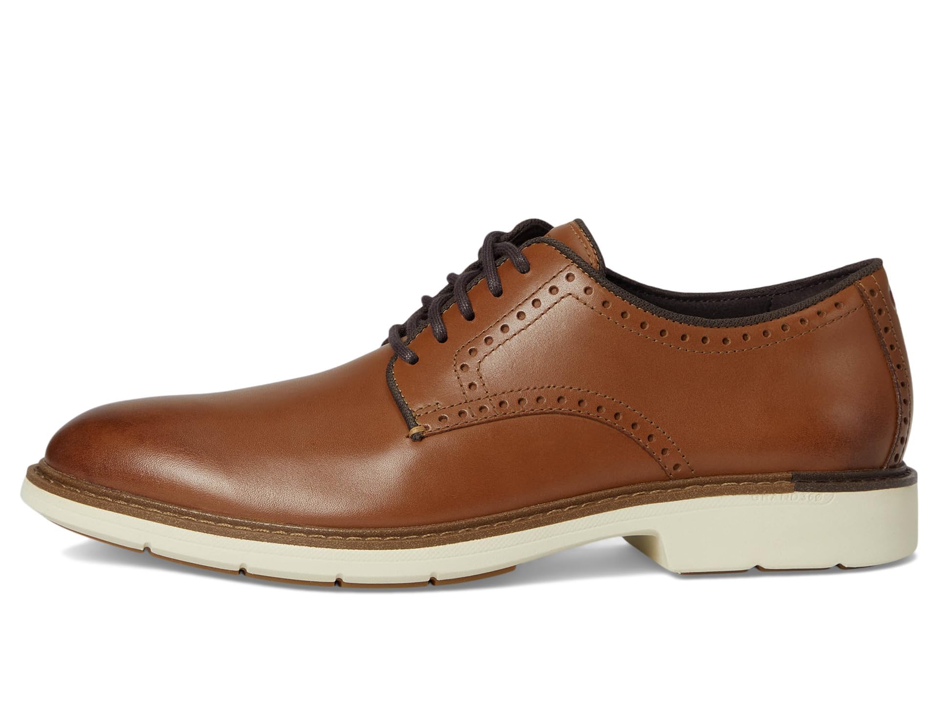Cole Haan Men's Go-to Plain Toe Oxford, British Tan, 10.5 Medium