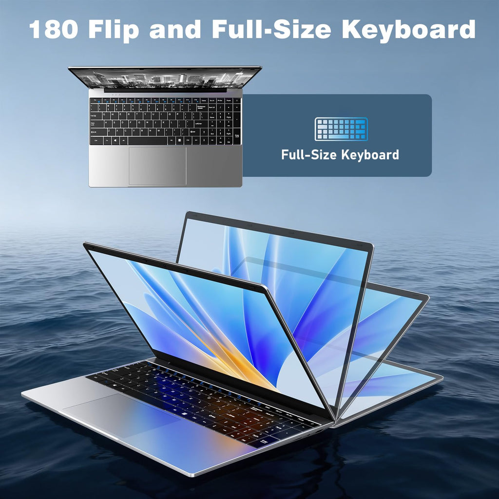 Laptop Computer, Windows 11 Pro Lap Top 2026 New, 15.6 Inch Laptop PC, 8GB RAM 256GB SSD, 4425Y Processor, IPS FHD 1920*1080P, 2-Year Warranty, 5000mAh Battery, Mini HDMI, for School Business Student