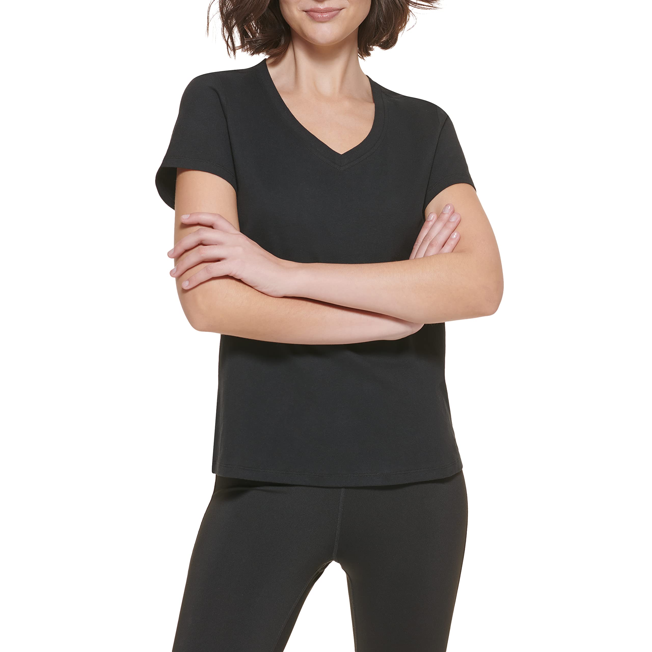 Calvin Klein Performance Women's Short Sleeve T-Shirt, Black, XX-Large