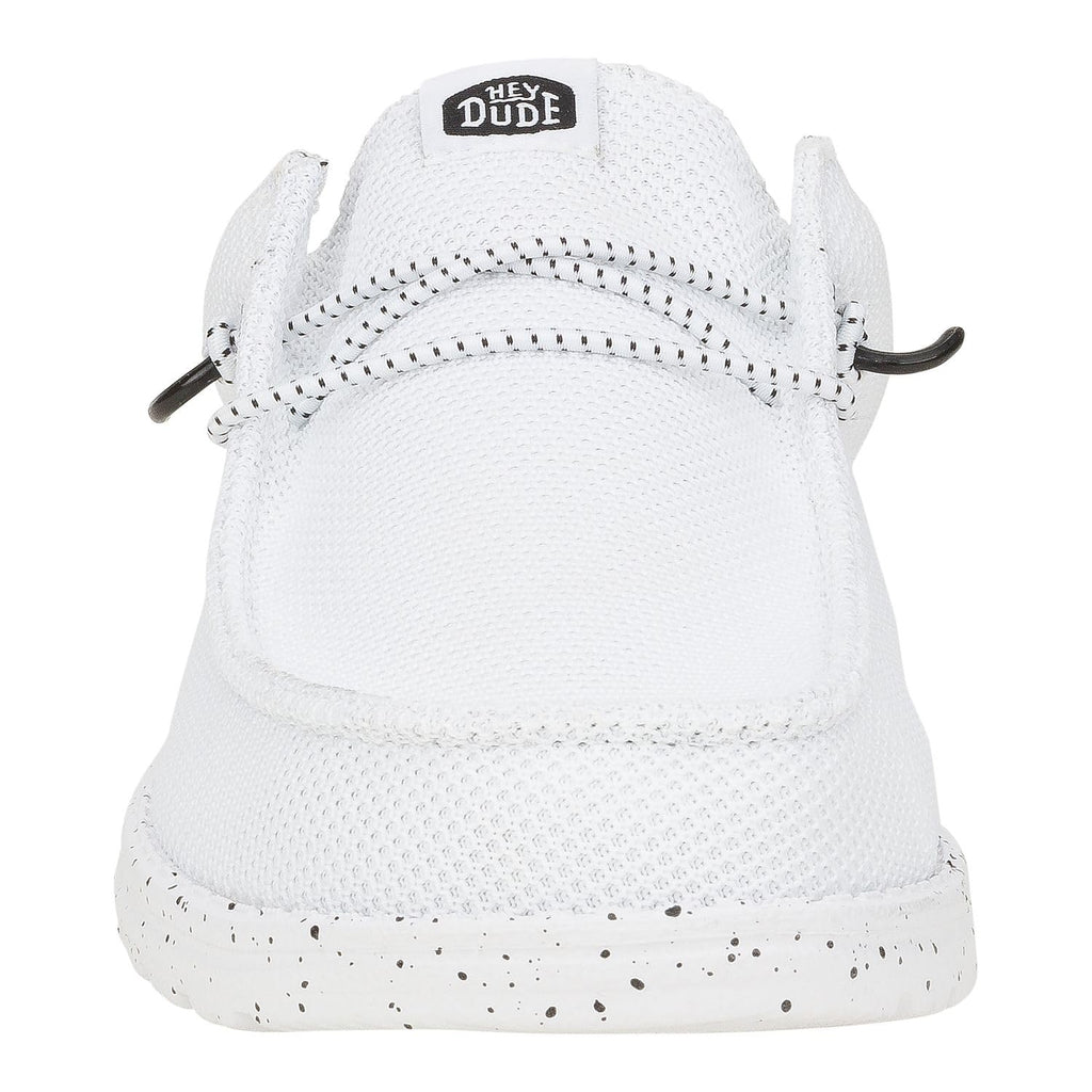 HEYDUDE Men's Wally Slip Varsity White/Black Size 11, Men’s Shoes, Men's Slip-on Loafers, Comfortable & Light-Weight