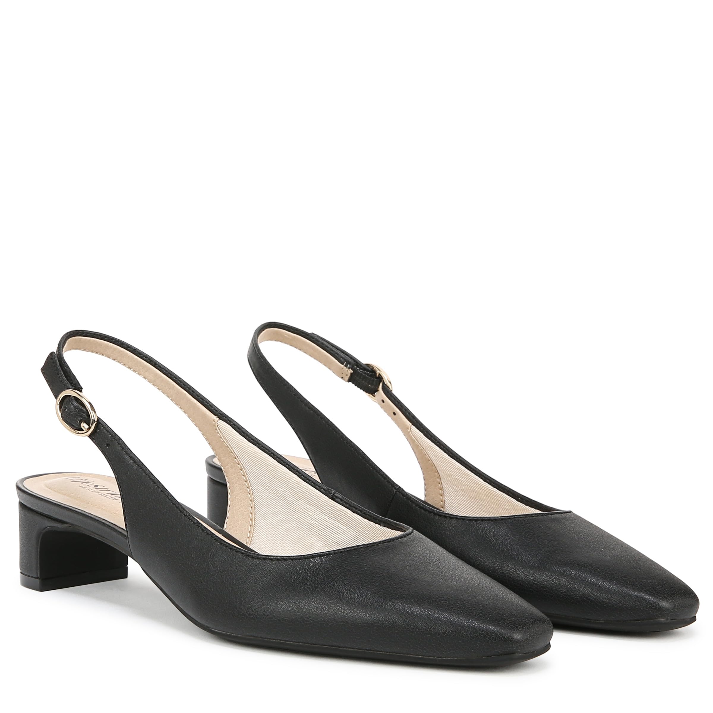 LifeStride Womens Lorena Pump Black 5 M