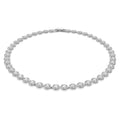 Swarovski Una Angelic Necklace with Clear Crystals on a Rhodium Plated Setting