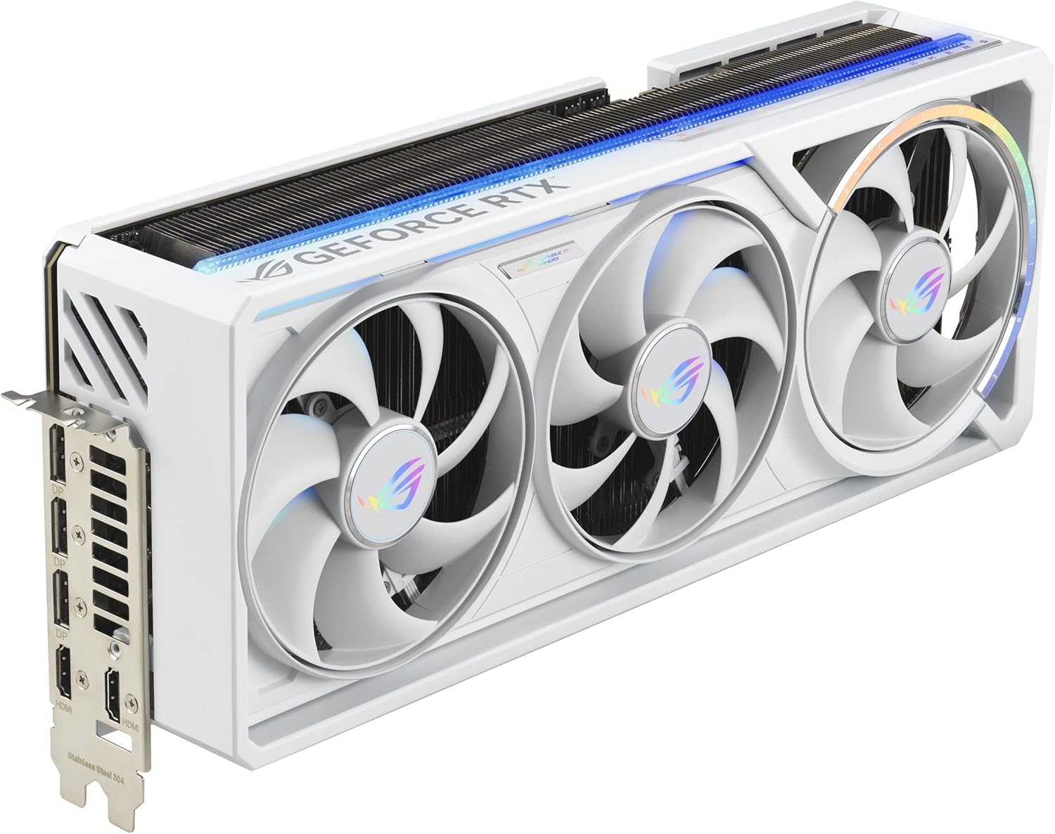 SINCE 1861 ASUS ROG Astral GeForce RTX™ 5080 16GB GDDR7 White OC Edition - Quad-Fan Graphics Card Delivering unprecedented Airflow and air Pressure for Optimal Performance