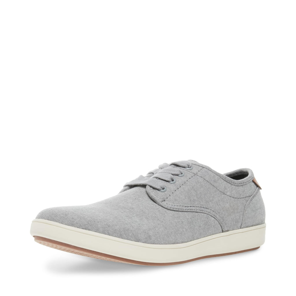 Steve Madden Men's Fenta Fashion Sneaker, Grey Fabric, 9 M