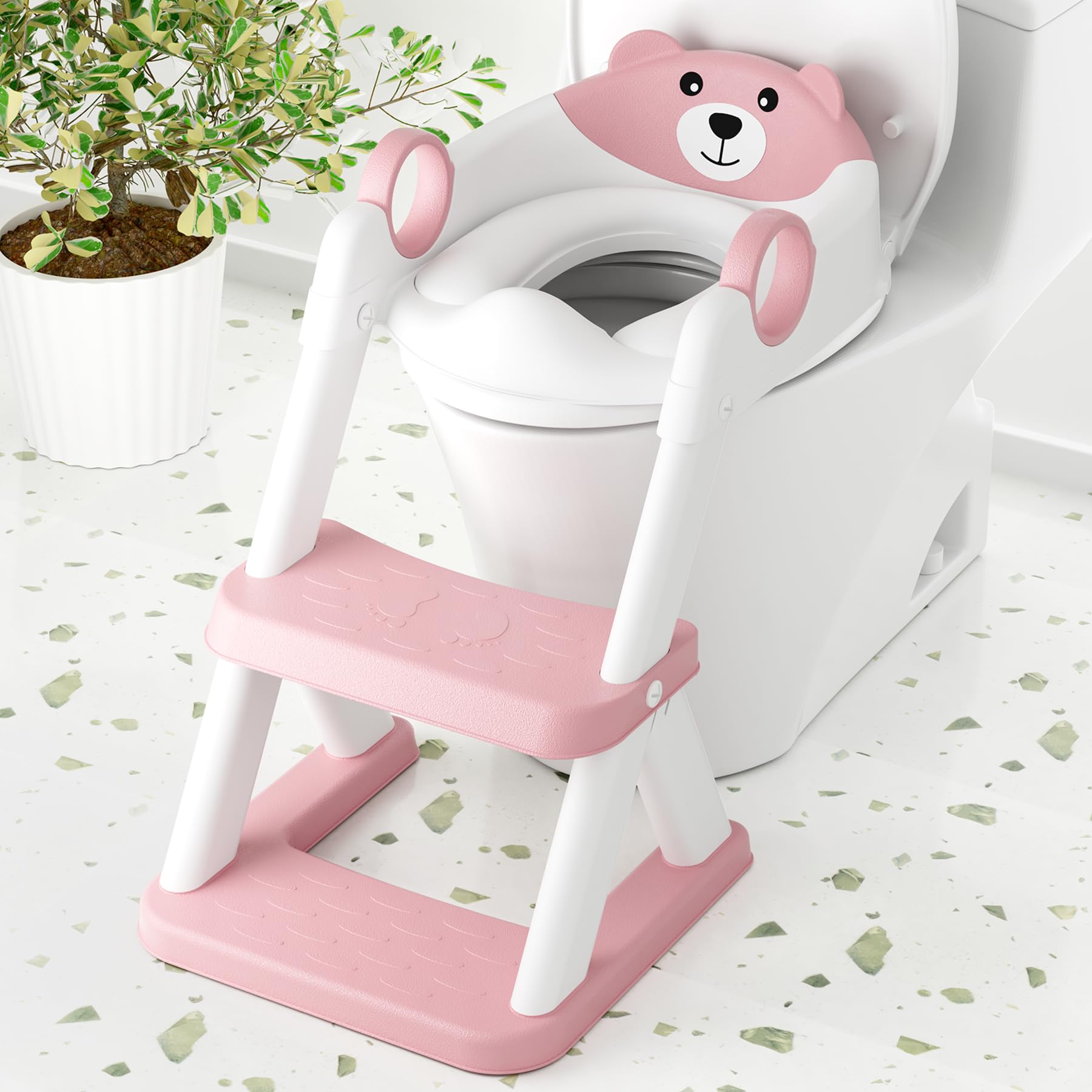 Training Toilet Ladder, Multi-Use, Convenient and Suitable for Most Situations，Girls, Boys