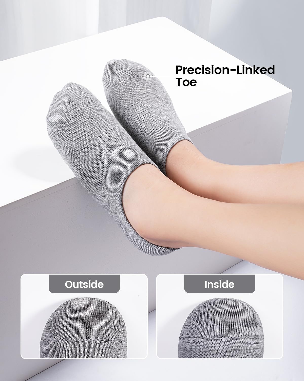 IDEGG No Show Socks Womens and Men Low Cut Anti-slid Athletic Running Novelty Casual Invisible Liner Socks