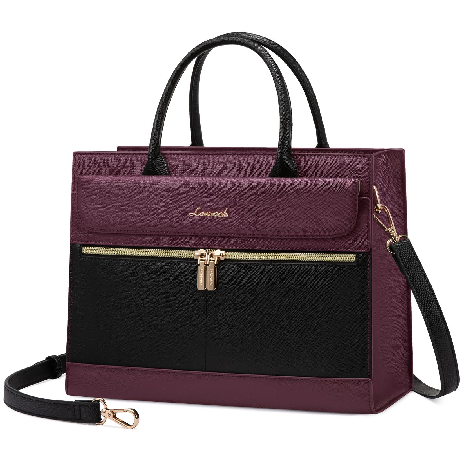 LOVEVOOK Purses and Handbags for Women,Leather Shoulder Bag Black Purse Tote,Satchel Crossbody Bags Top Handle for Ladies
