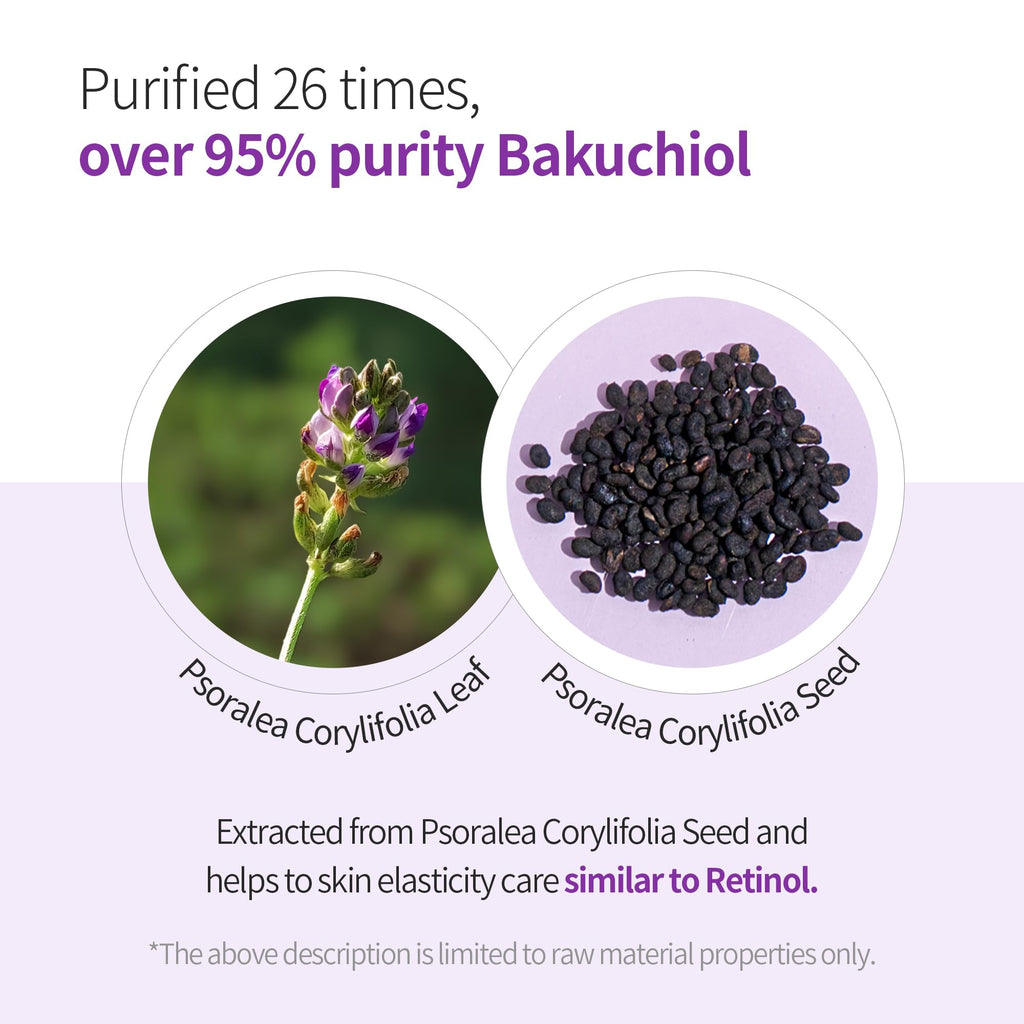 BENTON Bakuchiol Serum - Nourishing Serum for Face with Bakuchiol Retinol Alternative - Improve Elasticity and Control Photoaging - Serum for Sensitive Skin, 1.18 fl.oz.