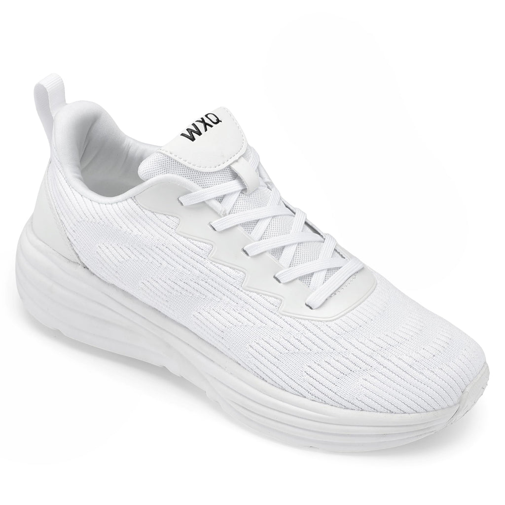 WXQ Men's Casual Walking Shoes Lightweight Breathable Comfortable Non Slip Running Shoes Tennis Workout Athletic Fashion Sneakers White Size 10