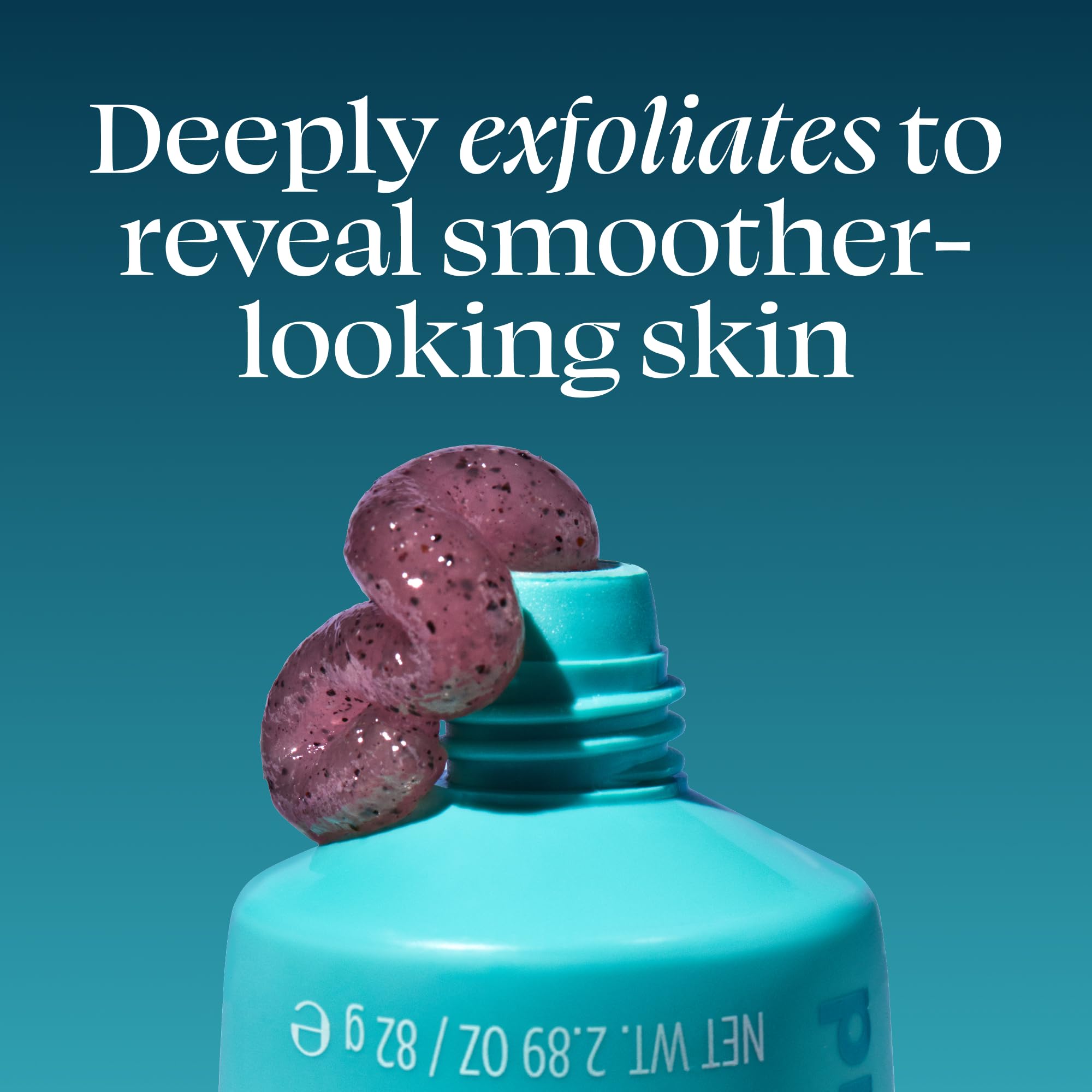 TULA Skin Care So Poreless Exfoliating Blackhead Scrub - Powerful and Gentle Exfoliation, Refreshing and Smoothing, Contains prebiotic Extracts, Volcanic Sand, Pink Salt, and Witch Hazel, 2.89 oz.