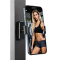 Aourxiv Magnetic Phone Holder for Gym, Powerful N52 Magnet Base, Multi-Angle Adjustable Magnetic Phone Holder Gym Accessories Compatible with All Smartphones 4-7", Nice Gifts for Gym Lovers
