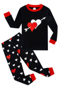 Family Feeling Baby Girls Pajamas Long Sleeve Cotton Boys Love Pyjamas Toddler Kid Pjs Size 18-24 Monthes