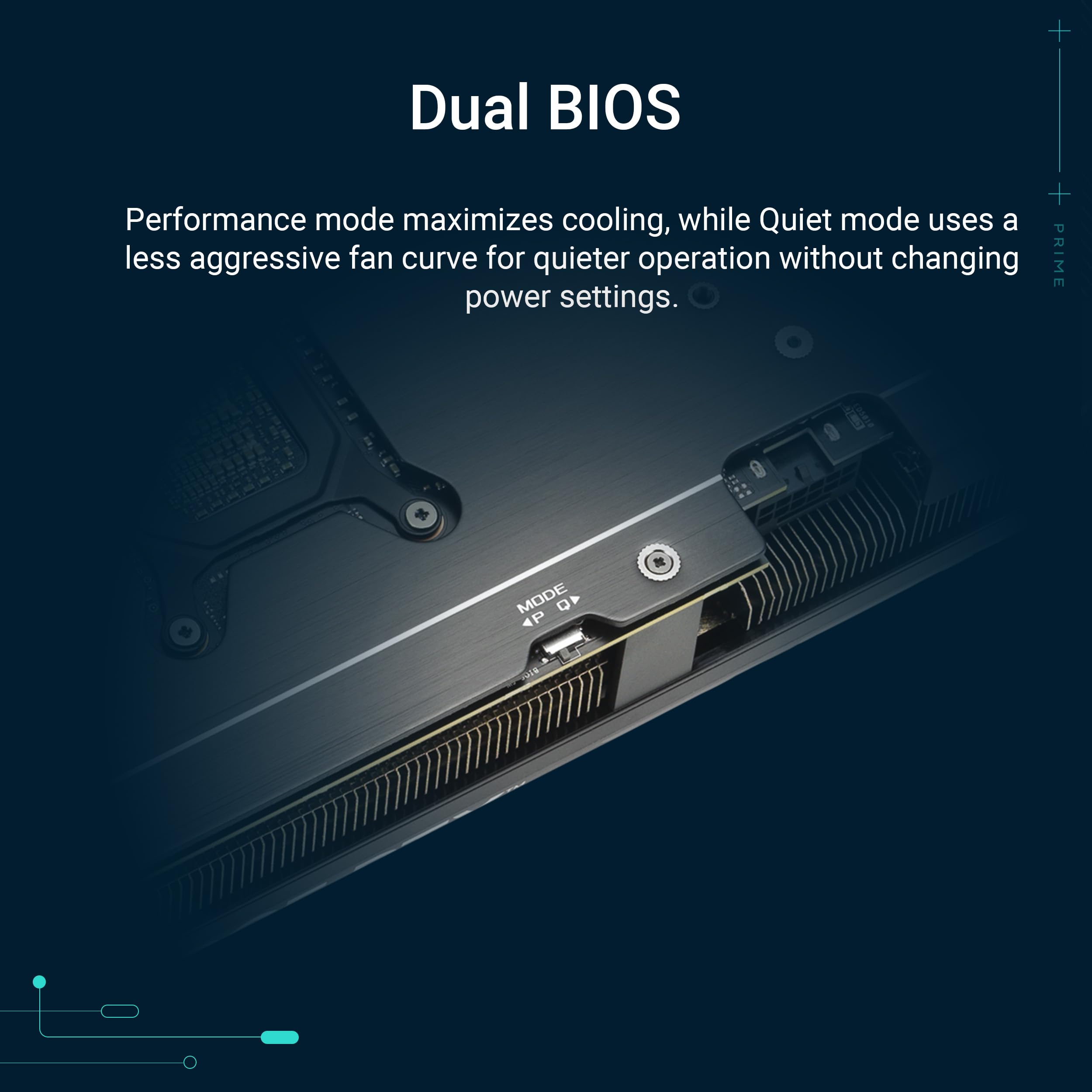 ASUS The SFF-Ready Prime GeForce RTX™ 5070 Graphics Card, NVIDIA (PCIe® 5.0, 12GB GDDR7, HDMI®/DP 2.1, 2.5-Slot, Axial-tech Fans, Dual BIOS)