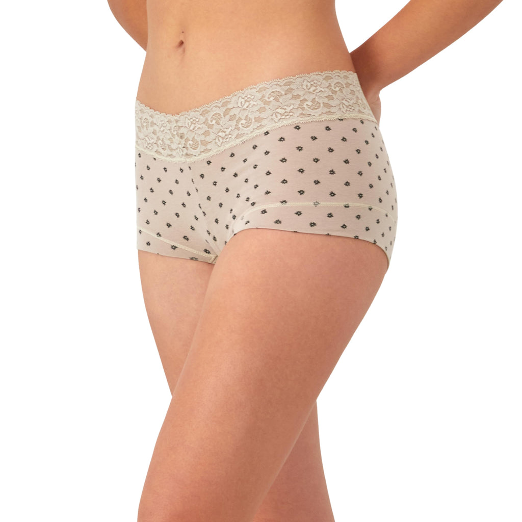 Maidenform Women's Underwear Boy Shorts Pack, 3-Pack, Stretch Cotton Underwear Women Pack, Comfy Boy short Panties for Women
