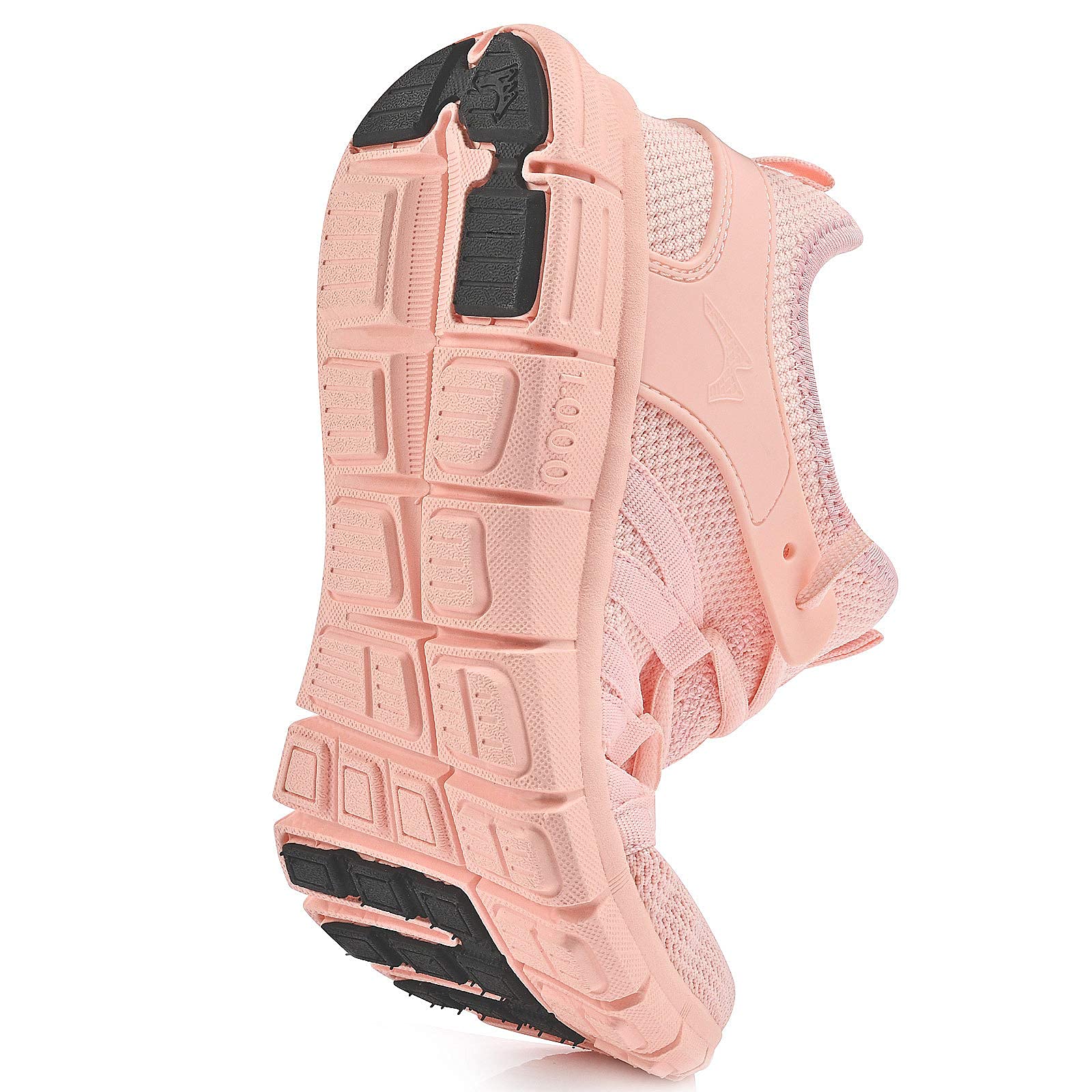 INZCOU Running Shoes Lightweight Tennis Shoes Non Slip Gym Workout Shoes Breathable Mesh Walking Sneakers Pink 8women / 7men